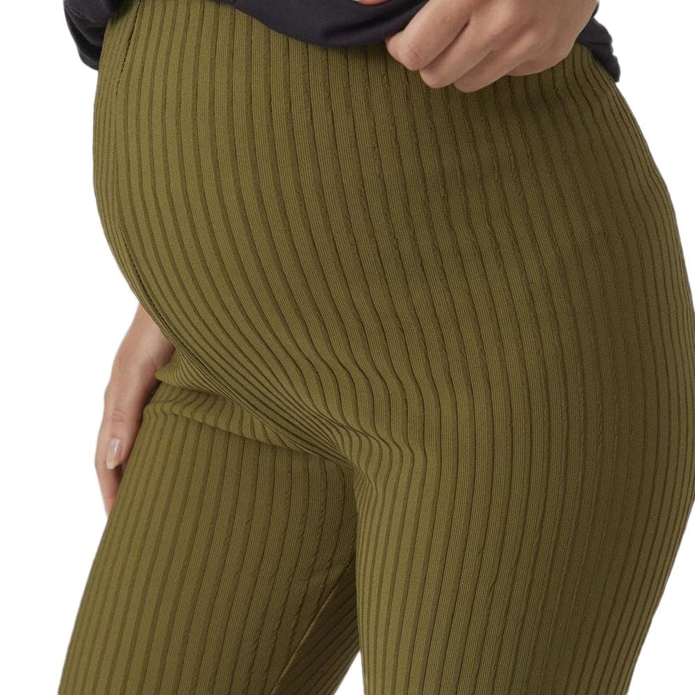 Legging de Grossesse Vert Femme Mamalicious Emma 3
