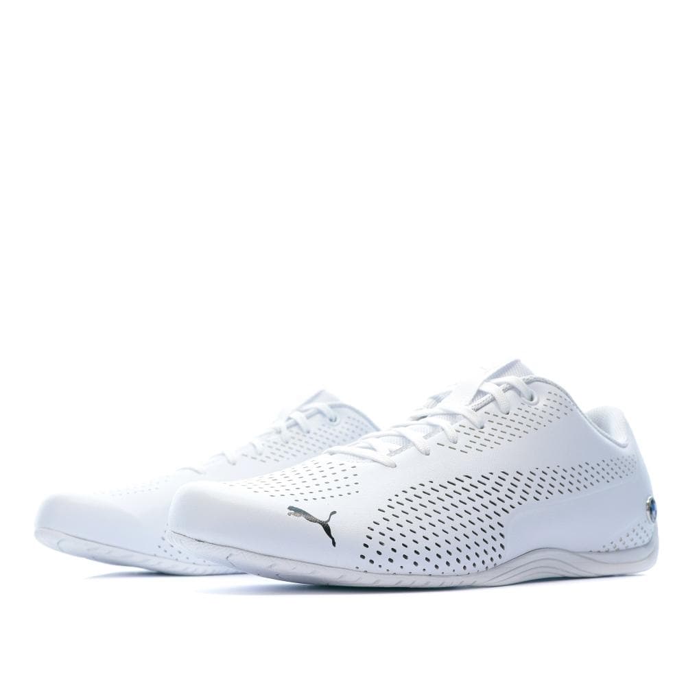 Baskets blanches Homme Puma BMW Drift Cat 5 Ultra II 4