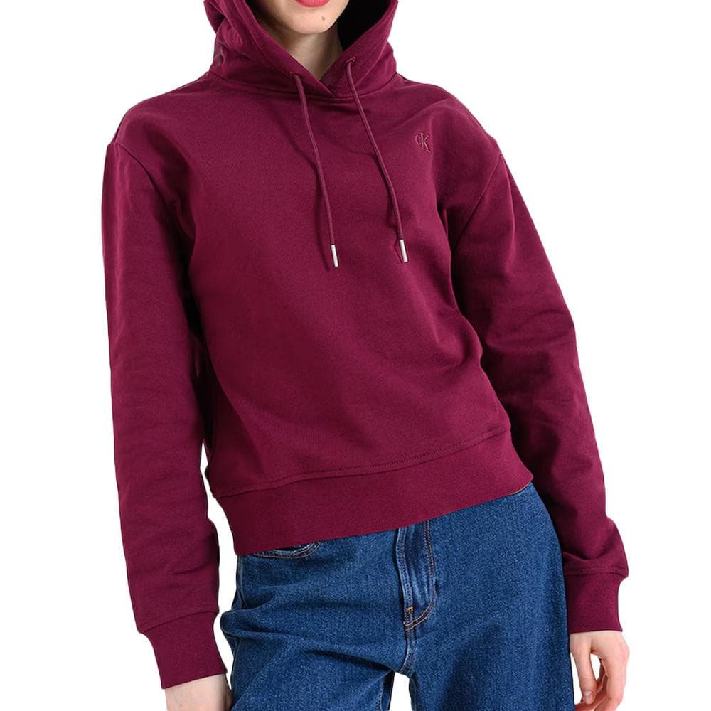 Sweat Bordeaux Femme Calvin Klein Jeans Archive LV047C224G 1