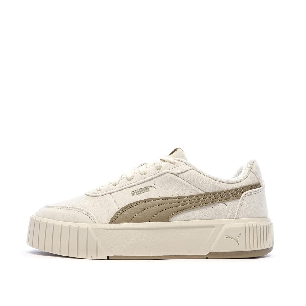 Baskets Beiges/Taupe Femme Puma Carina Mia 1