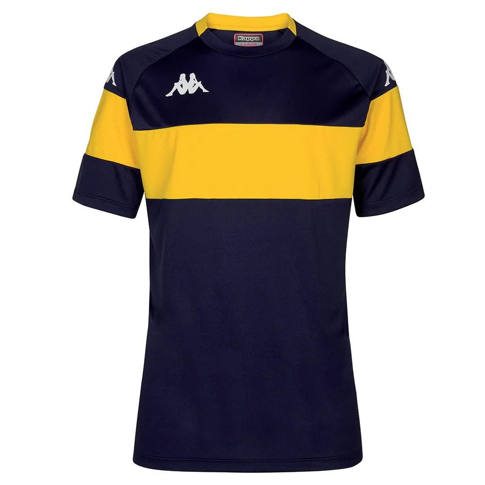T-Shirt de Sport Marine/Jaune Garçon Kappa Dareto 33133WWJR 1
