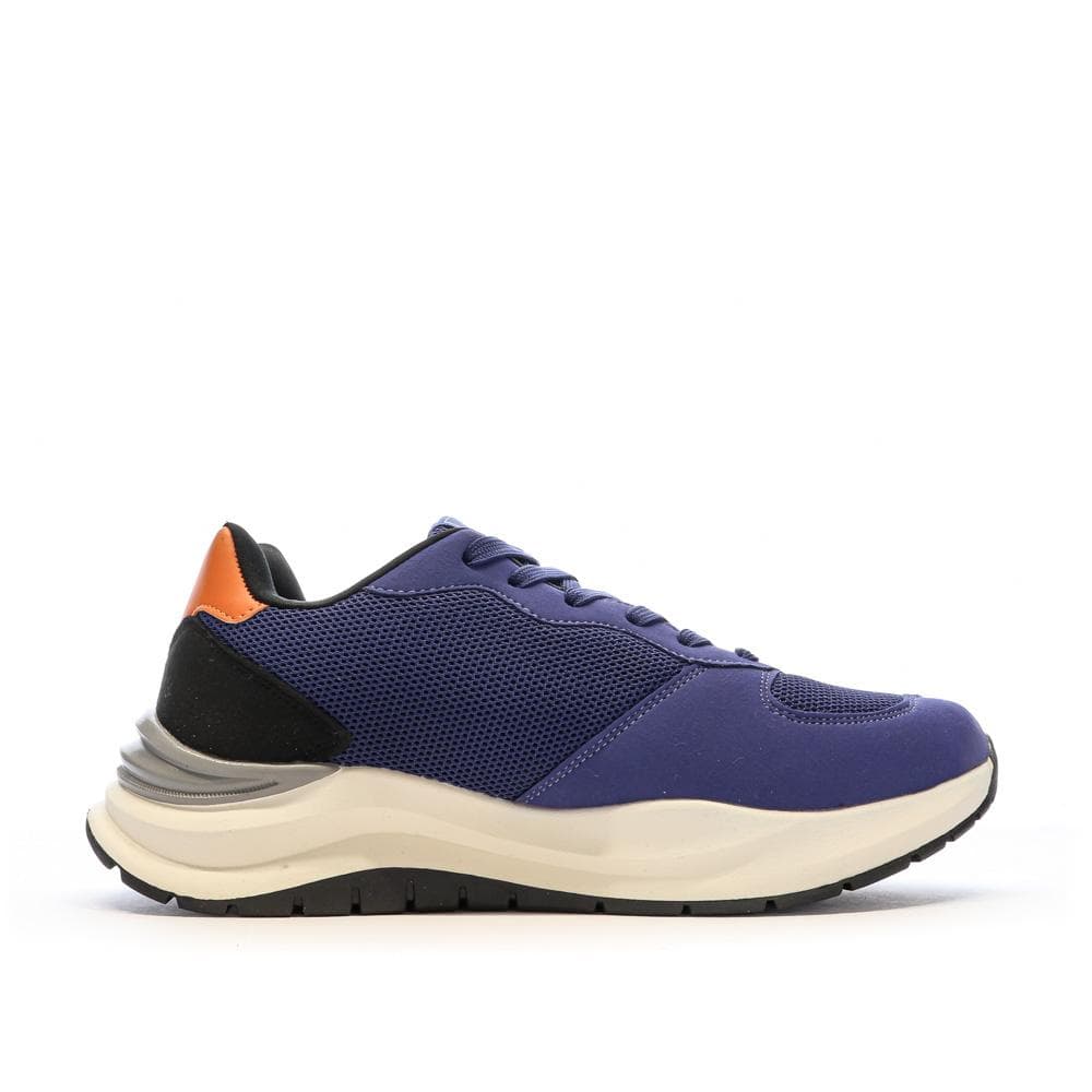 Baskets Marine/Blanches/Orange Homme Lotto Twenty6 2