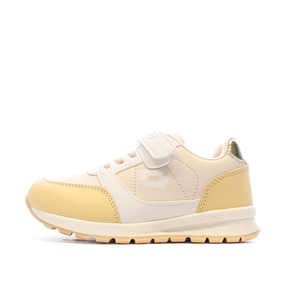 Baskets Beige/Jaune Fille Lotto Verone 1