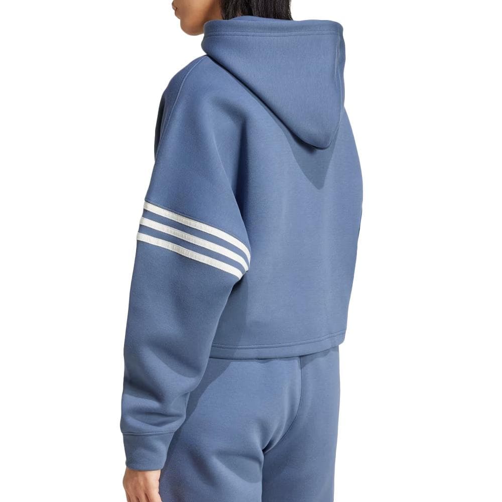 Sweat à Capuche Bleu Femme Adidas Neucl 2