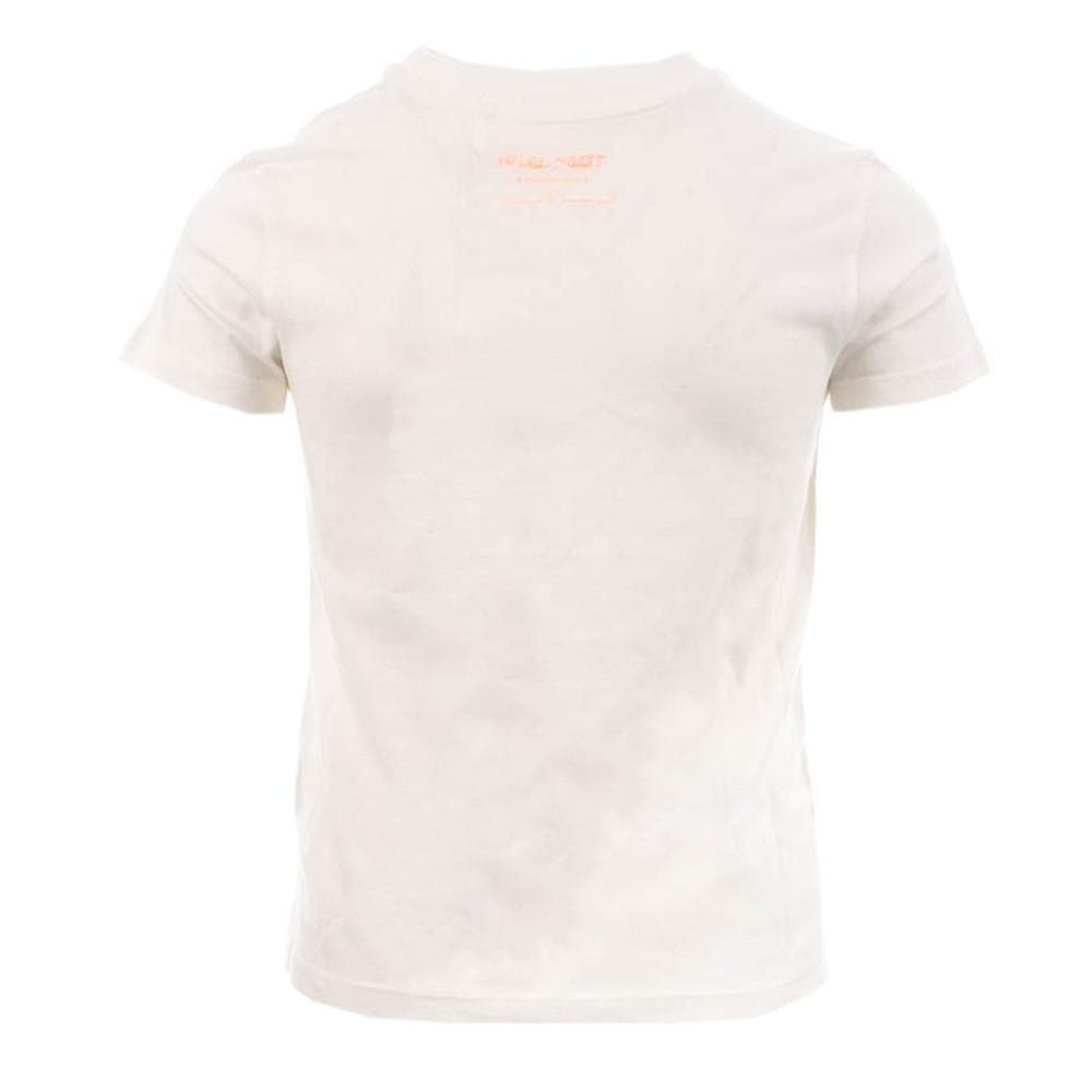 T-shirt Blanc Fille Teddy Smith flow 2