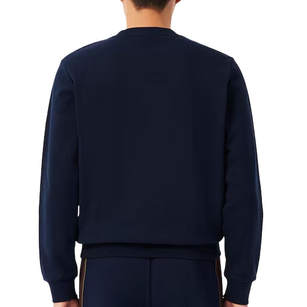 Sweat Marine/Blanc Homme Lacoste SH5498 2