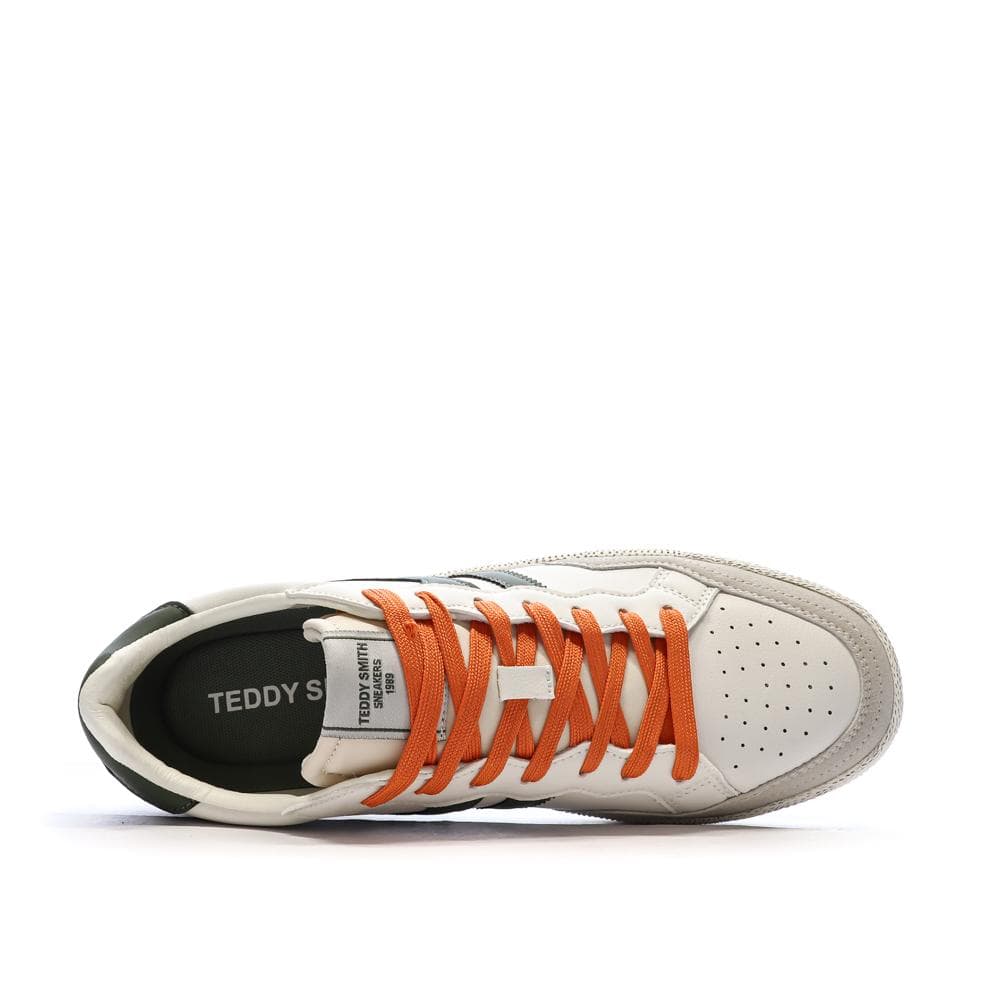 Baskets Blanc/Kaki Homme Teddy Smith Zapato 4