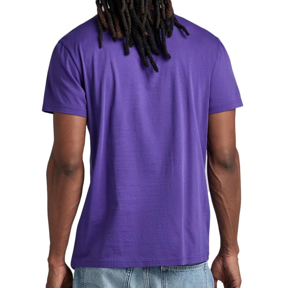 T-shirt Violet Homme G-Star Raw D22776 2
