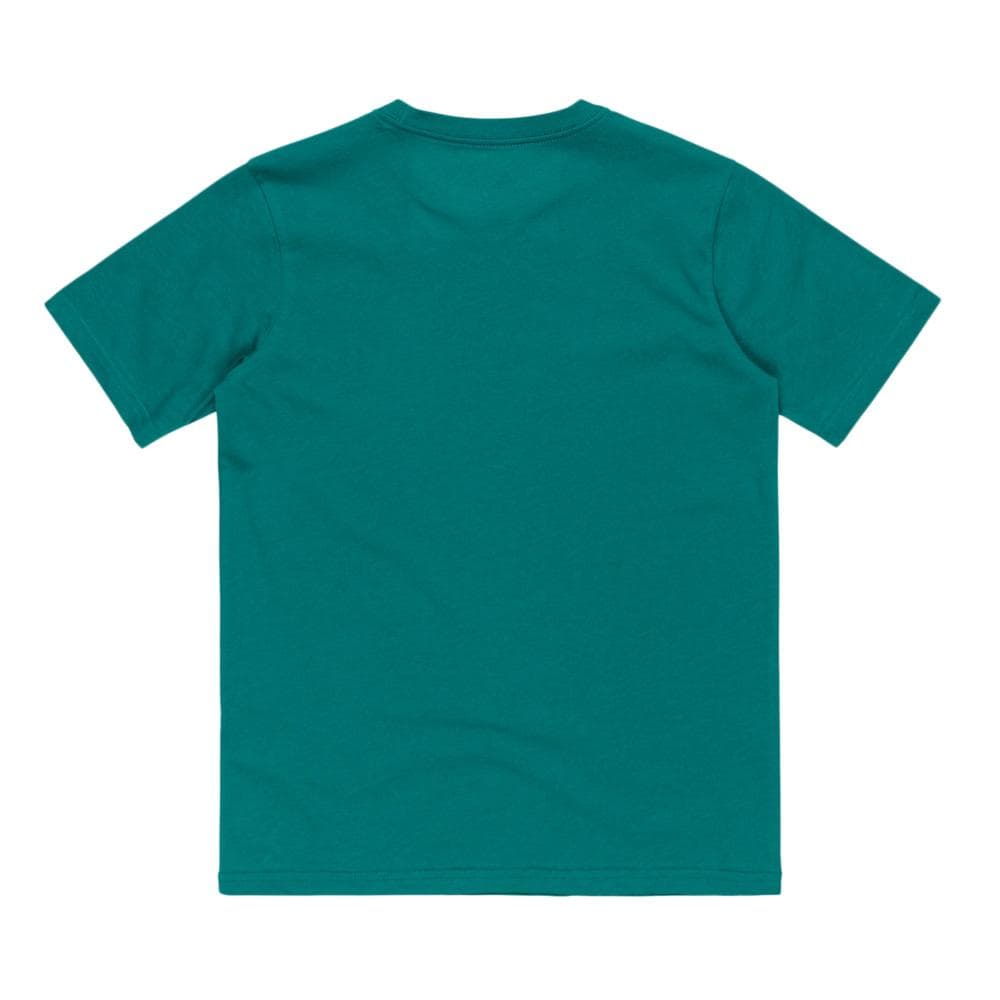 T-Shirt Bleu Canard Garçon Quiksilver Comp Logo 2
