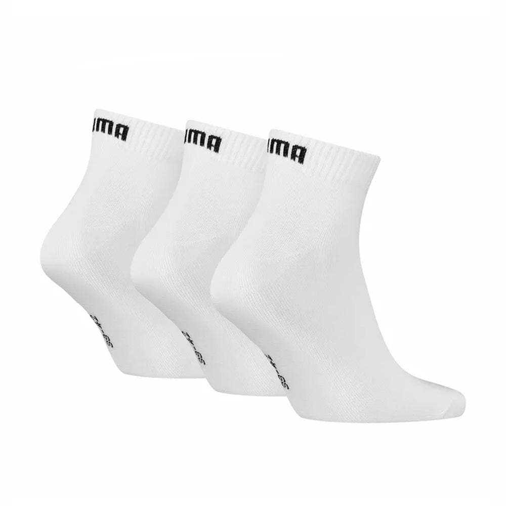 X3 Paires de Chaussettes Blanches Mixte Puma Quarter 2