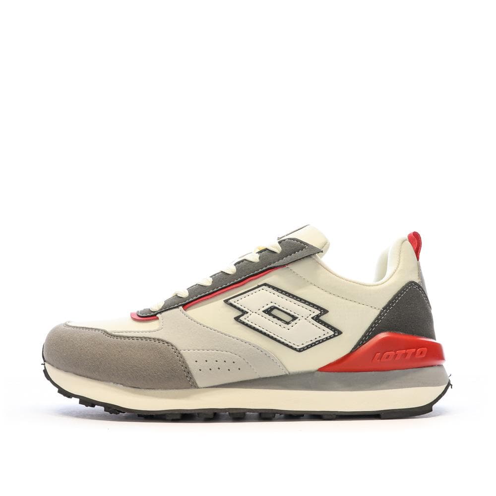 Baskets Beige/Gris Homme Lotto Twenty 5 1