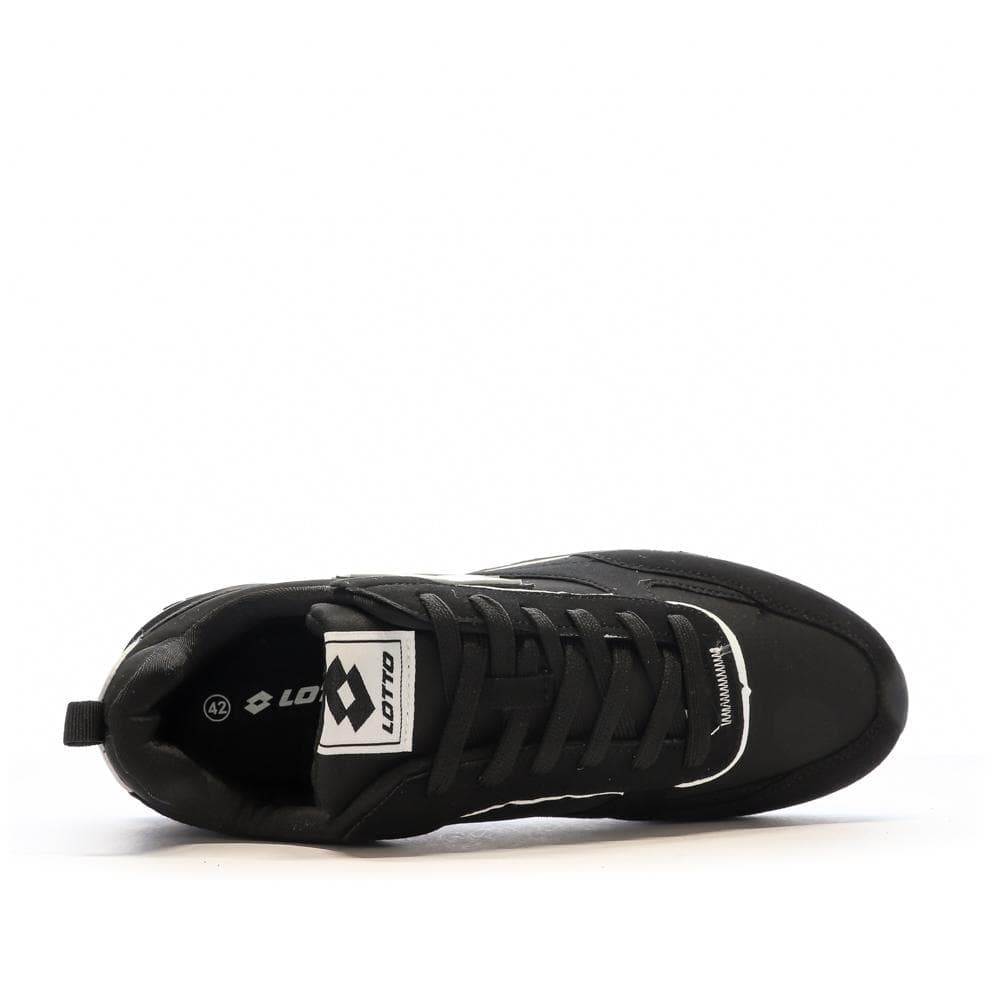 Baskets Noir/Blanche Homme Lotto Twenty 5 4