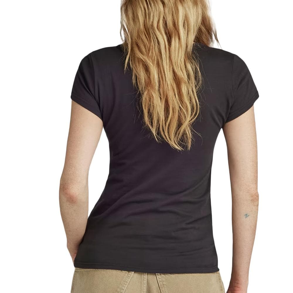 T-shirt Noir Femme G-Star Raw D24714 2