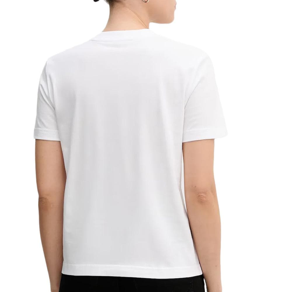 T-Shirt Blanc Femme Calvin Klein Jeans LV147C857G 2