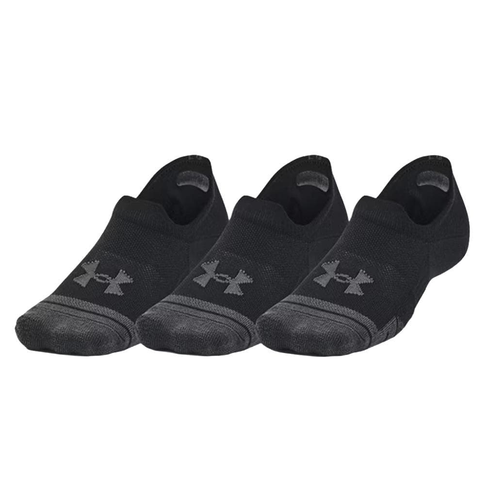 Lot de 3 Paires de Chaussettes Mixte Noir Under Armour Ua Performance Tech 3 1