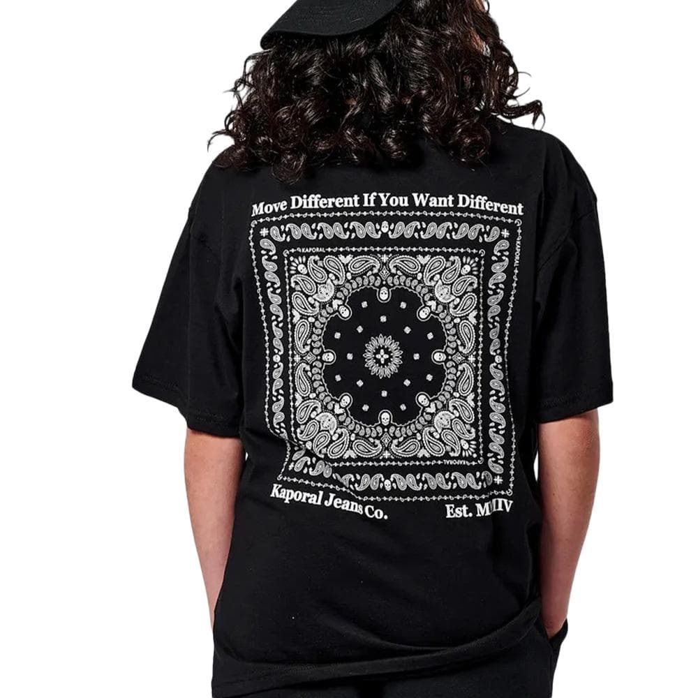 T-Shirt Noir Garçon Kaporal Onito 2
