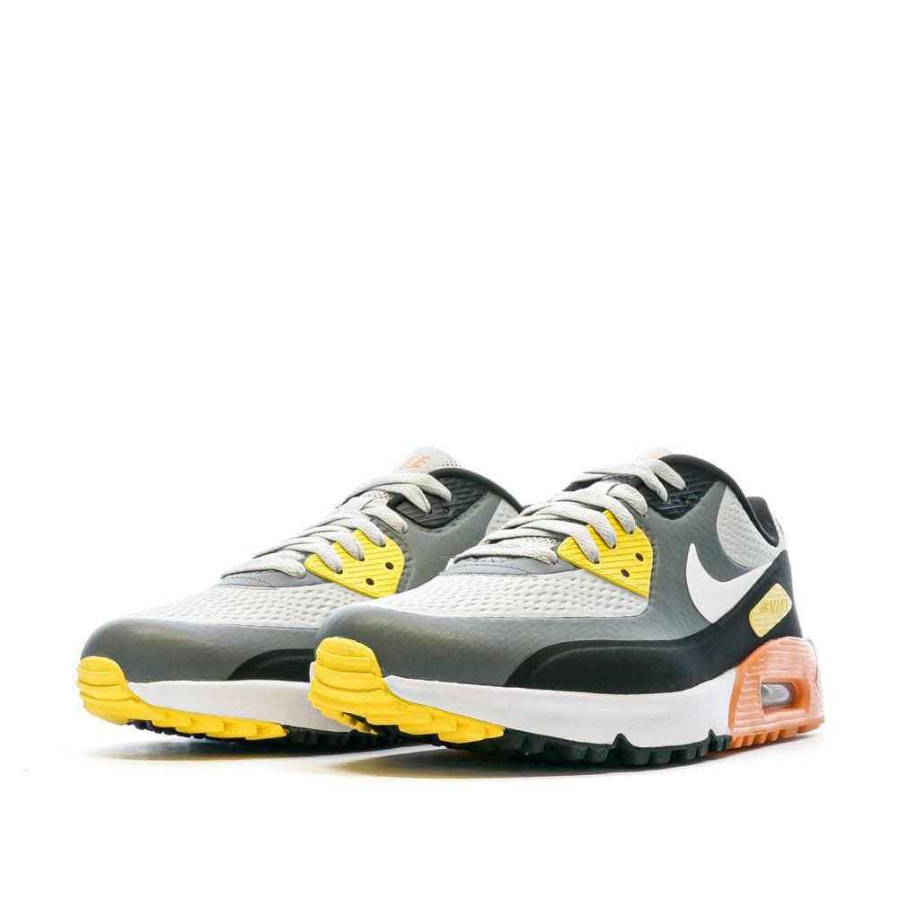 Baskets Grises/Orange Homme Nike Air Max 90 G 6