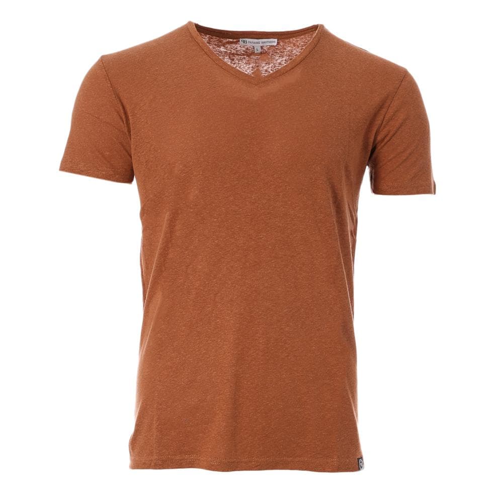 T-shirt Ocre Homme Paname Brothers Tom 1