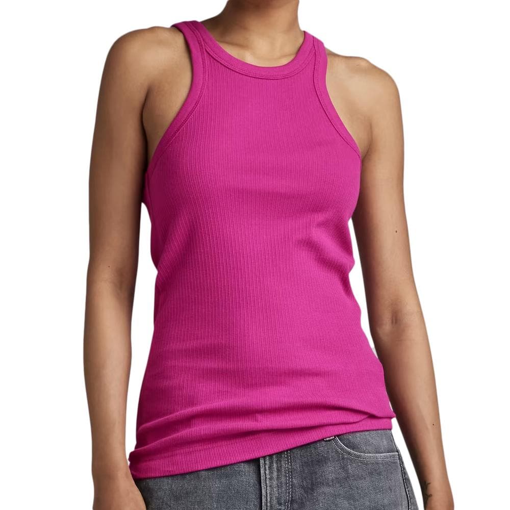 Débardeur Rose Femme G-Star Italian 1