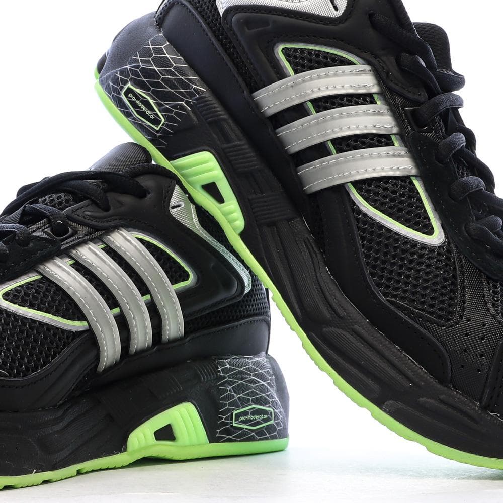 Basket Noir/Vert Femme Adidas Response 7