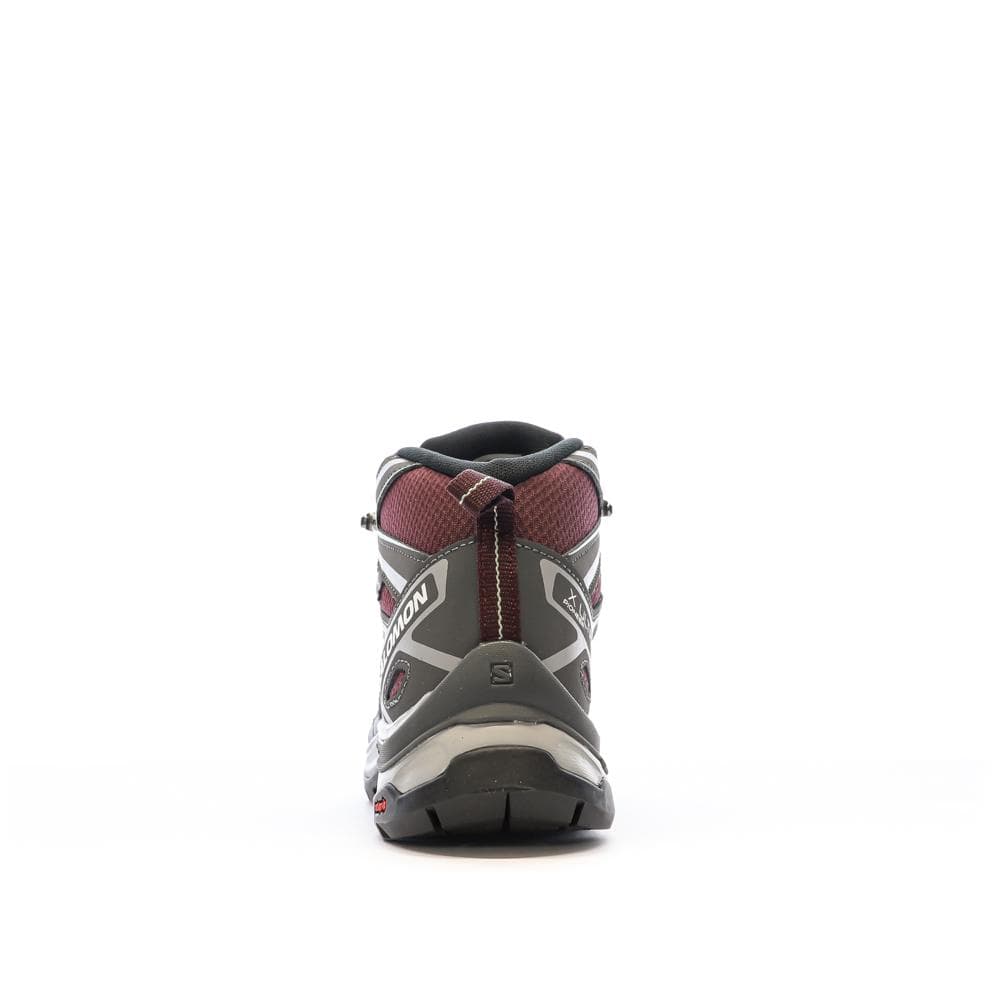Chaussures de randonnée Grise/Bordeaux Femme Salomon Pioneer 3