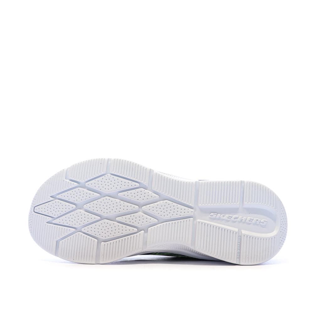 Baskets Marine/Vert Fluo Garçon Skechers Microspec-texlor 5