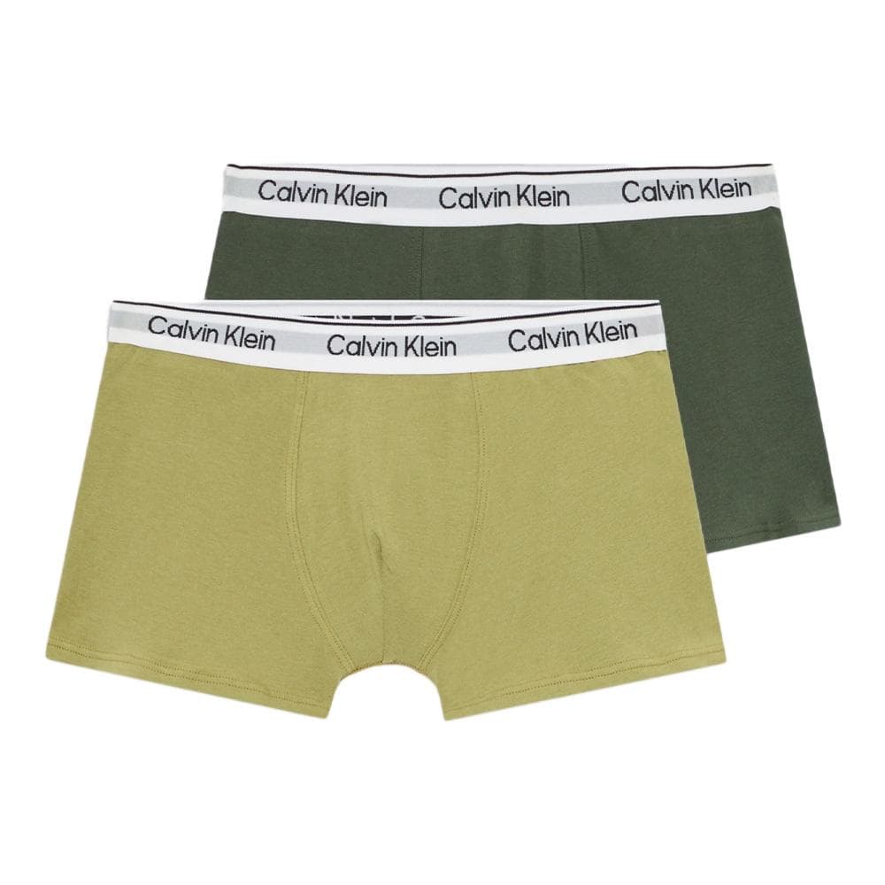 Lot de deux Boxers Vert Garçon Calvin Klein Jeans 1