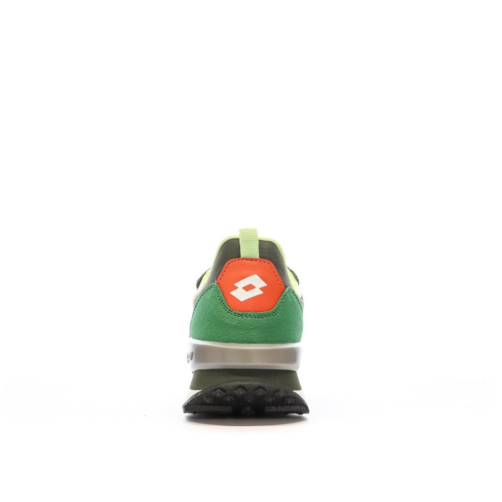 Baskets Kaki/Blanche Homme Lotto Twenty 5 3