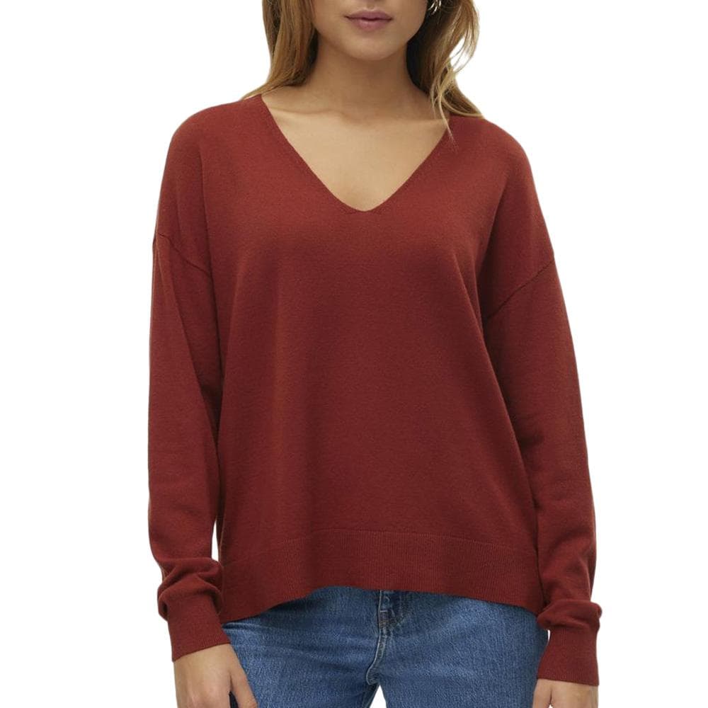 Pull Terracotta Femme Vero Moda Breezess 1