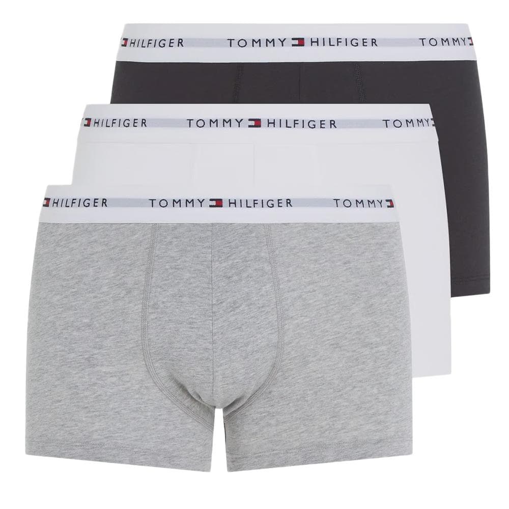 X3 Boxers Noir/Gris/Blanc Homme Tommy Hilfiger UM0UM02761 1