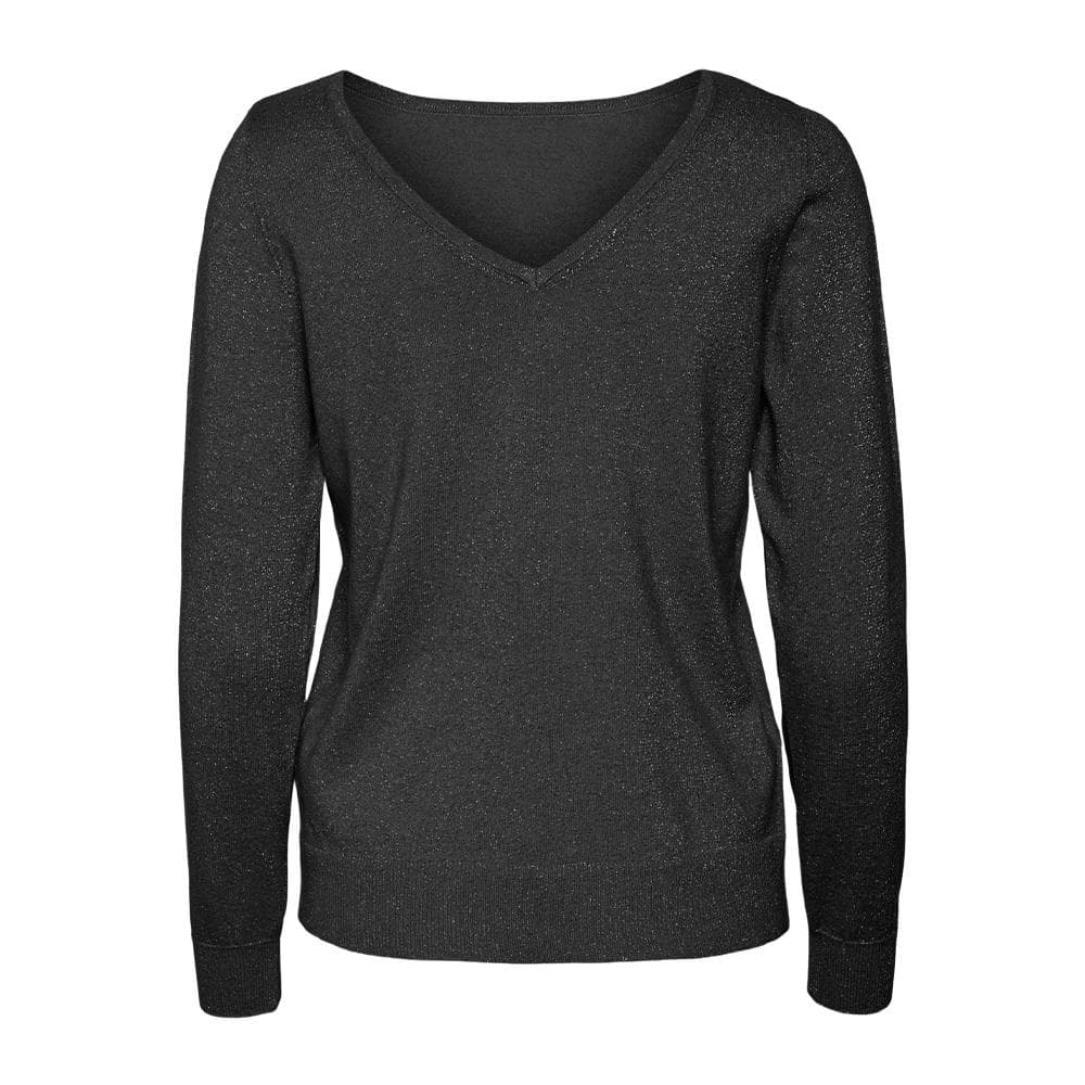 Pull Noir Femme Vero Moda Happyglitter 1