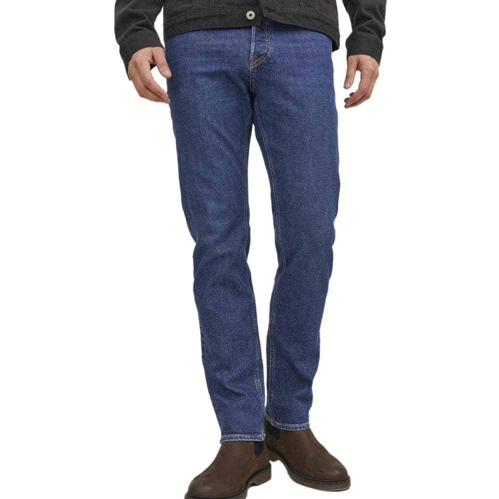 Jean Slim Bleu Foncé Homme Jack & Jones Mike 1