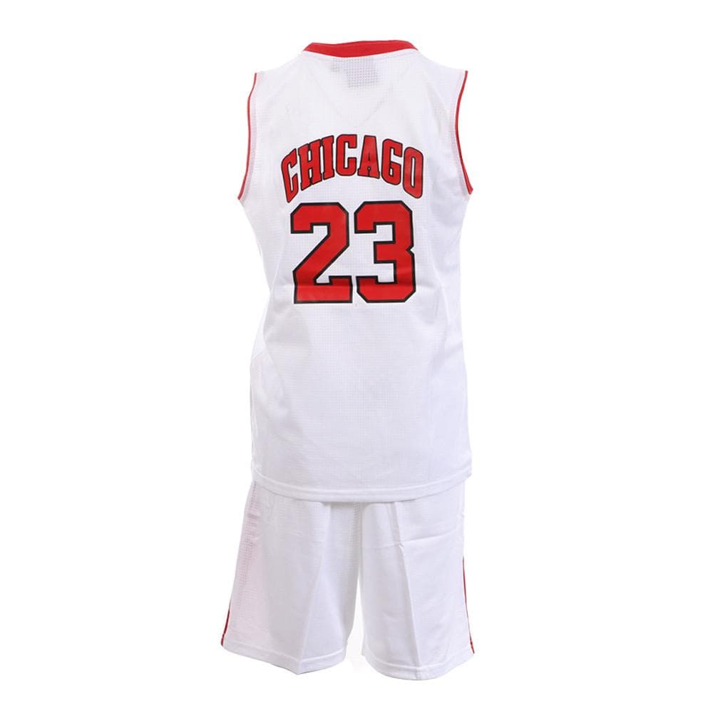 Chicago Bulls Ensemble de basket Blanc Enfant Sport Zone 2