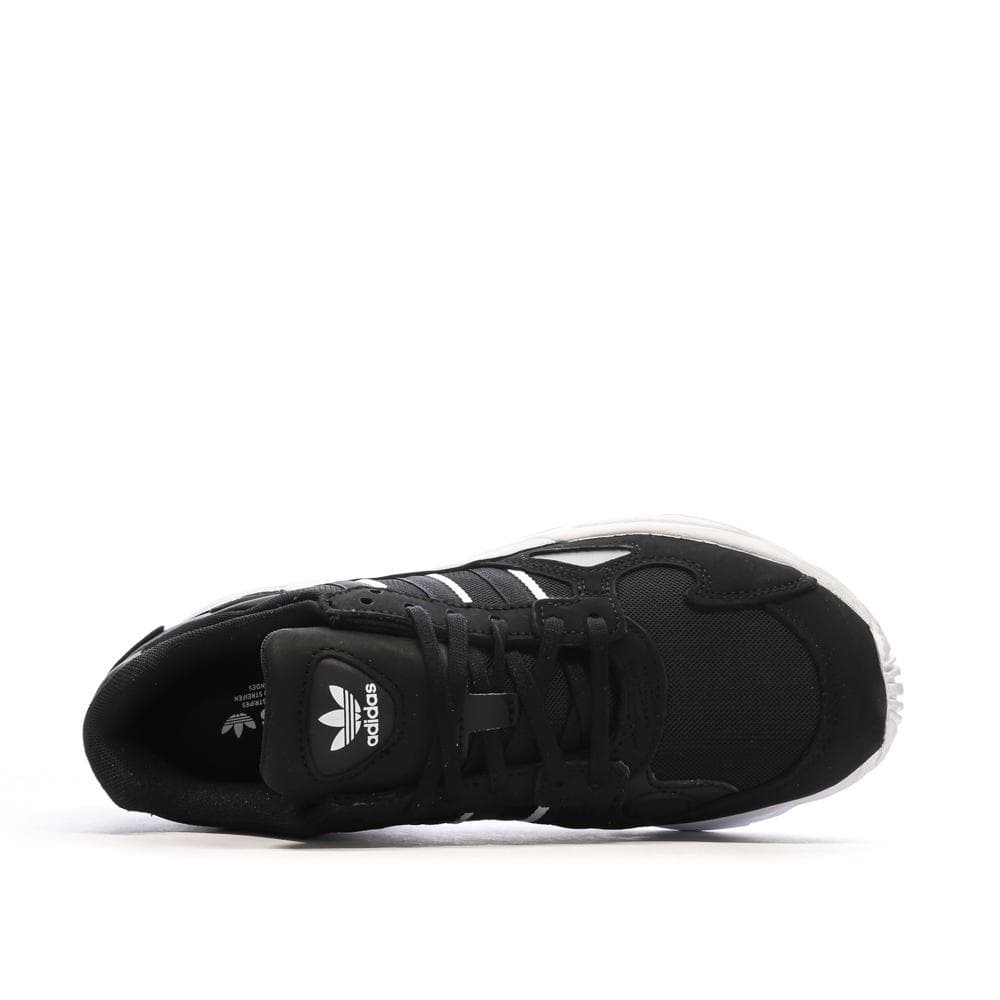 Baskets Noires/Blanches Femme Adidas Falcon 4