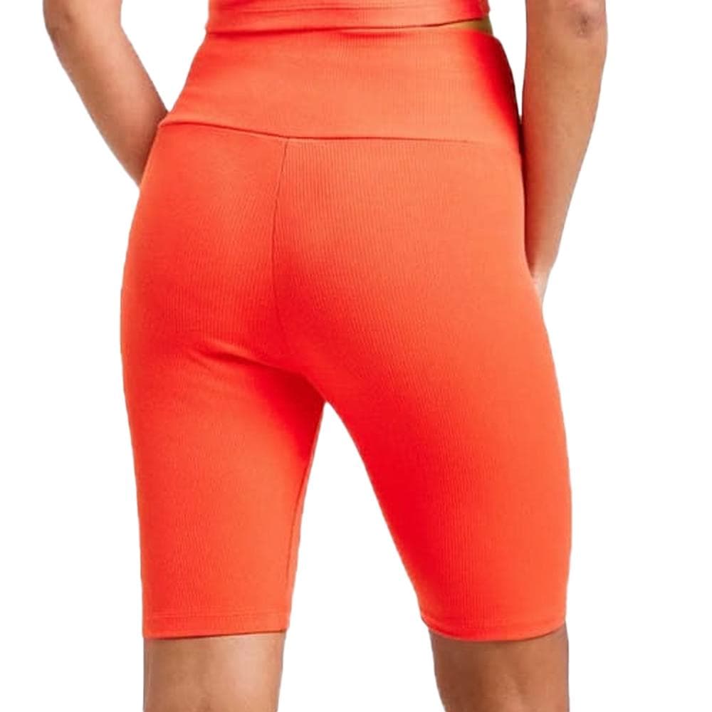 Short Cycliste Orange Femme Adidas JG8774 2