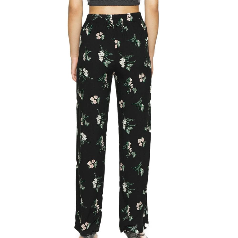 Pantalon Noir à Motifs Femme Vero Moda Curve Easy Hw Wide 2