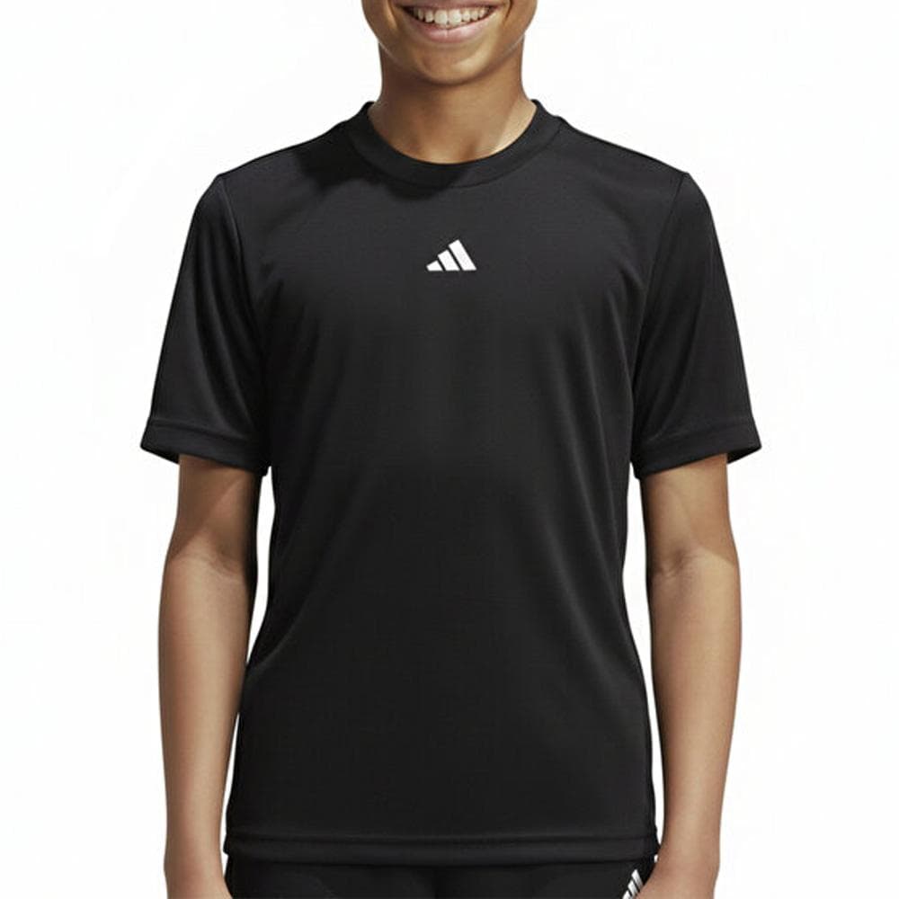 Maillot de Sport Noir Garçon Adidas J Tr-es 1