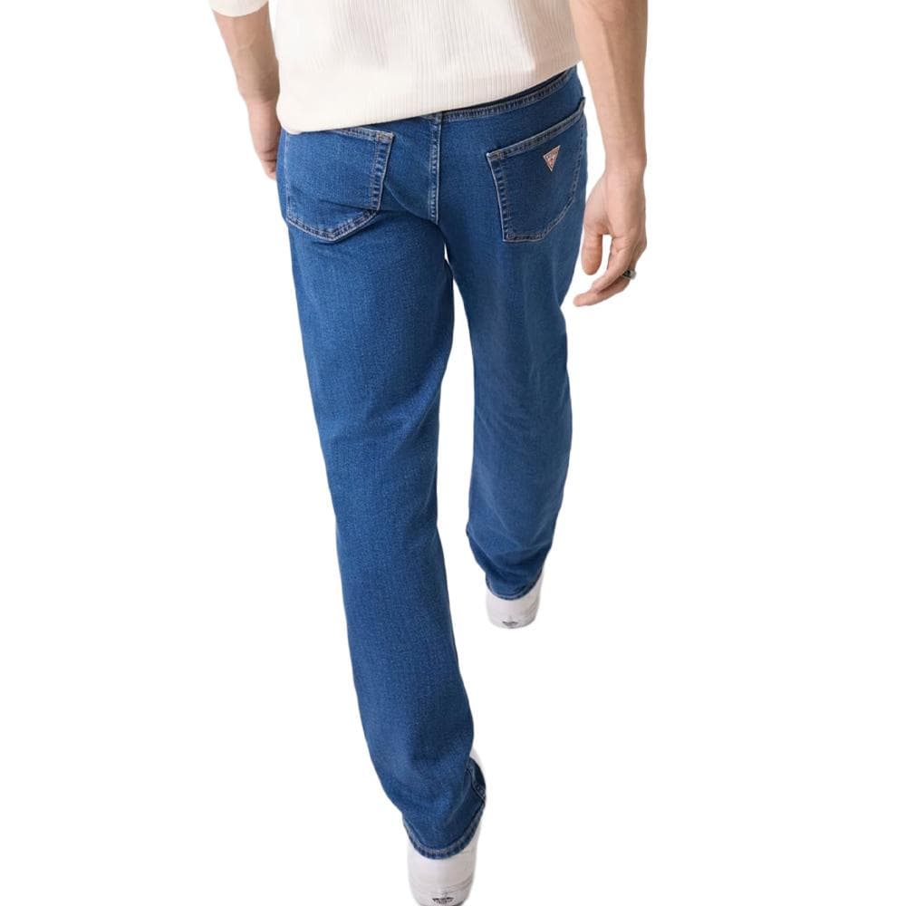 Jean Slim Bleu Homme Guess M4YA1CD5DM2 2