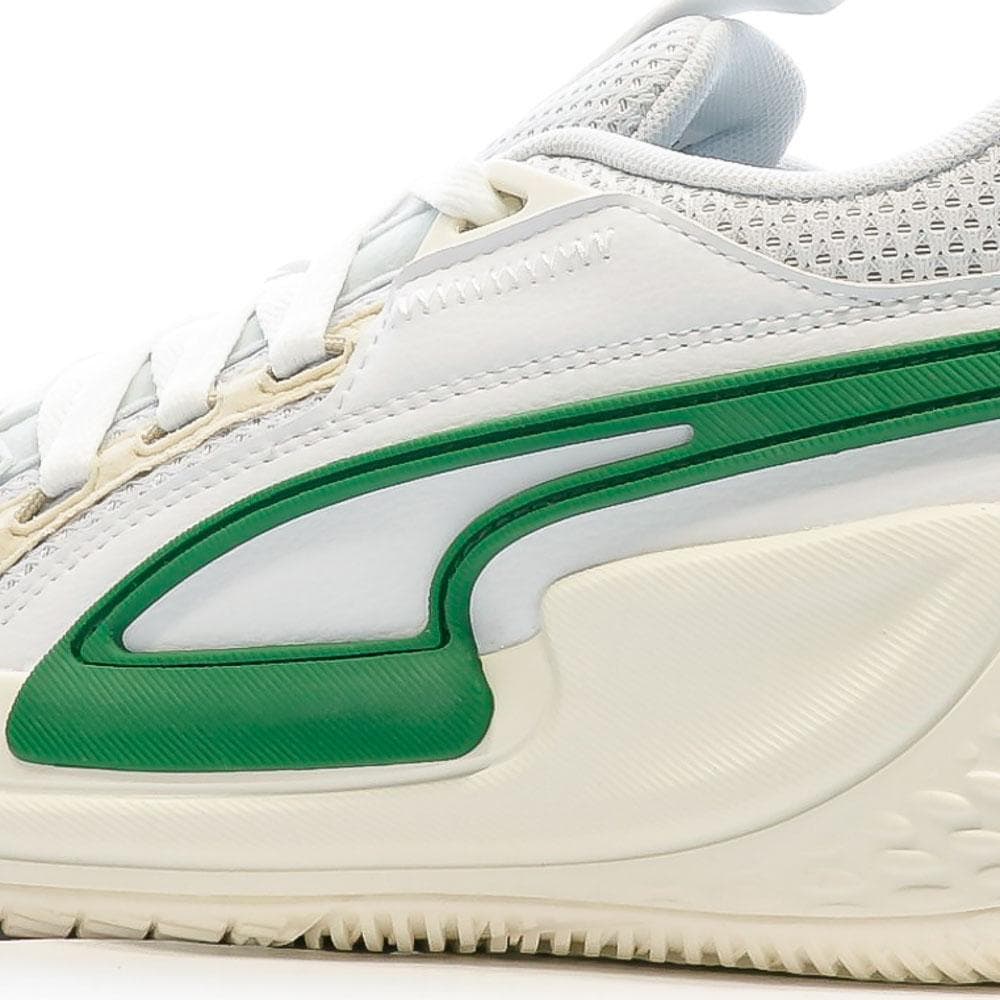 Chaussures de Basket Blanc/Vert Homme Puma Court Rider 7