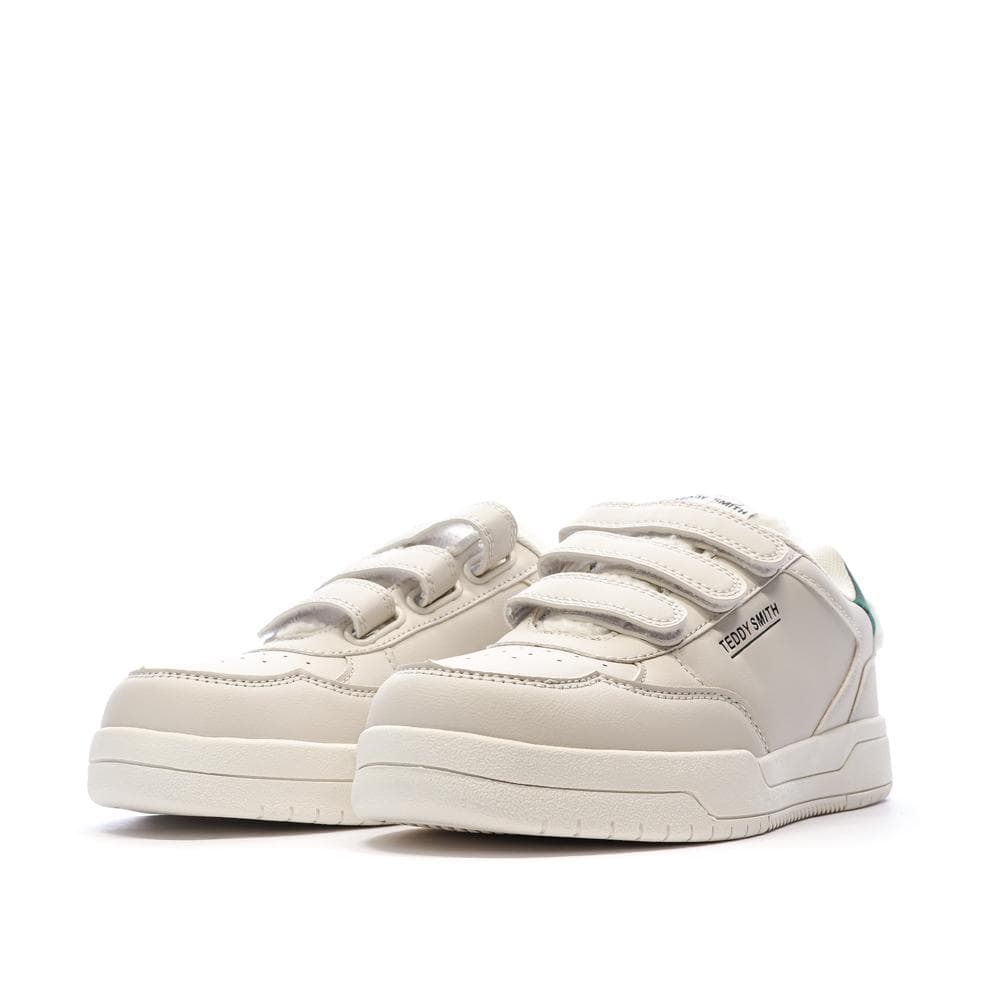 Baskets Ecru/Verte Femme Teddy Smith Sra C 6