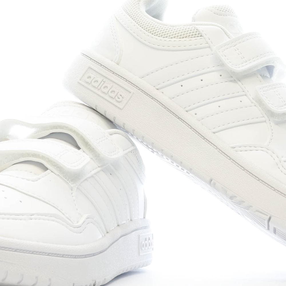 Baskets Blanches Garçon Adidas Hoops 7