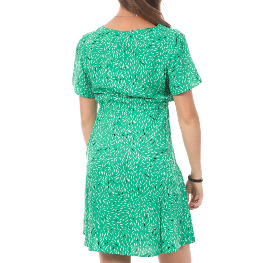Robe Verte à Motifs Femme Vero Moda Easy 2