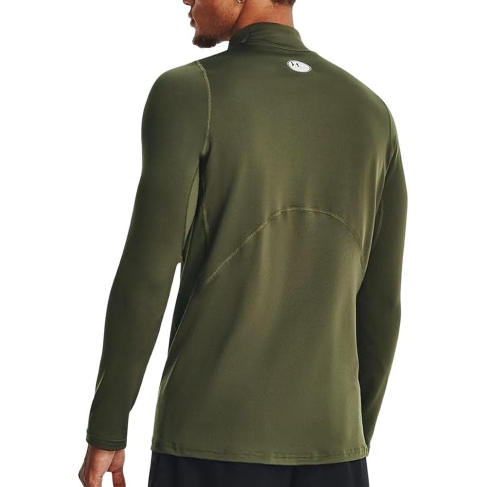 Maillot de sport Kaki Homme Under Armour Fitted Mock 2