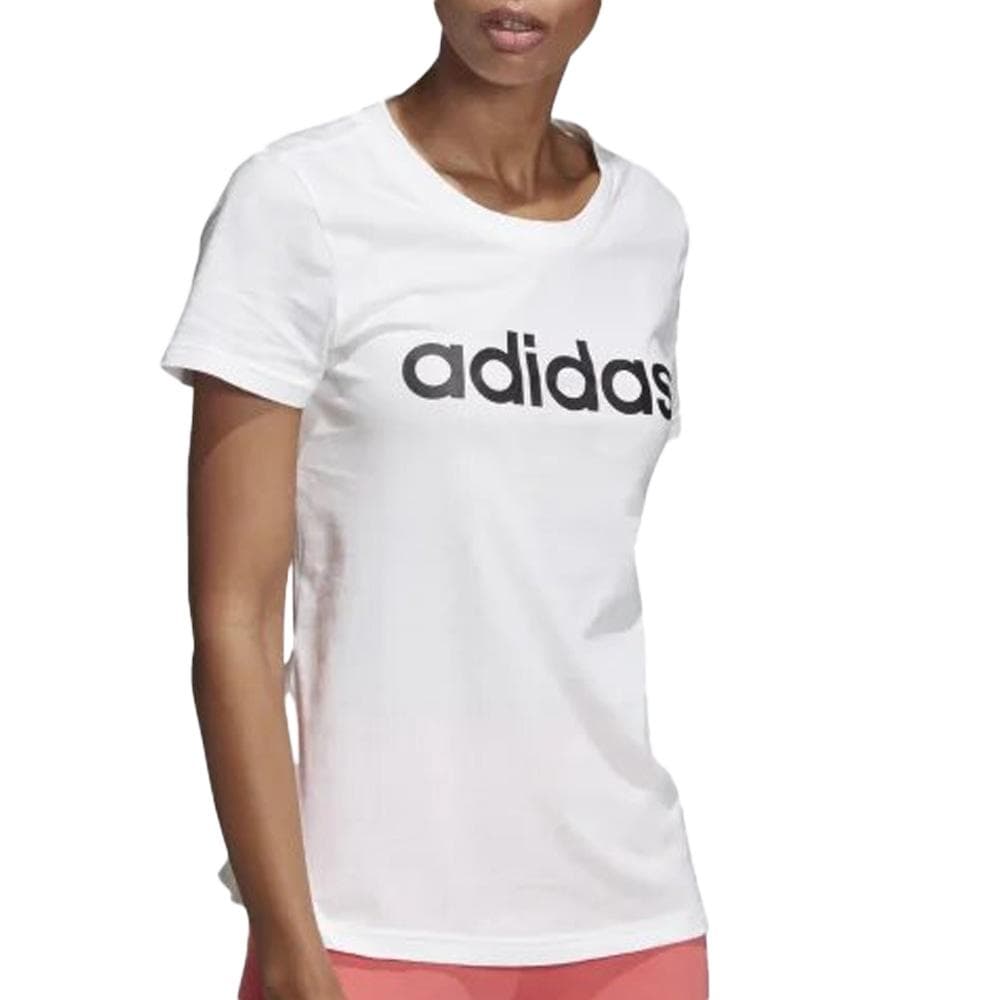 T-Shirt Blanc Femme Adidas DU0629 1