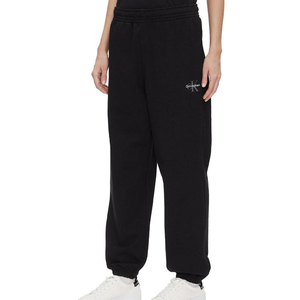 Jogging Noir Femme Calvin Klein Jeans Monologo 1