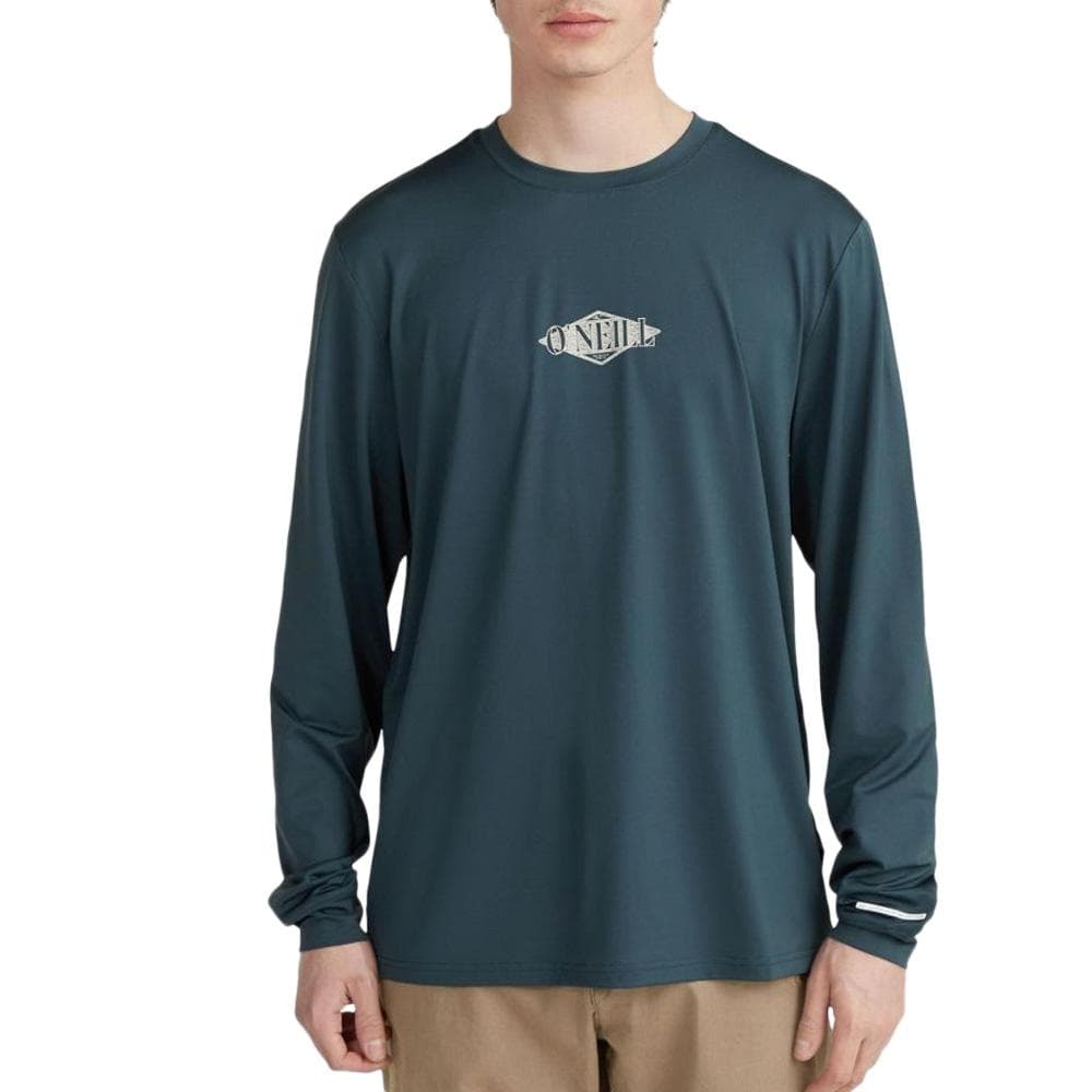 T-Shirt Manches Longues Bleu Homme O'Neill Hybrid 1
