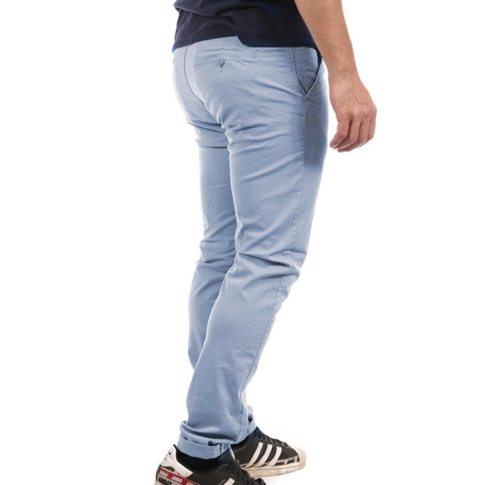 Pantalon Chino Bleu Clair Homme Paname Brothers Costa1 2
