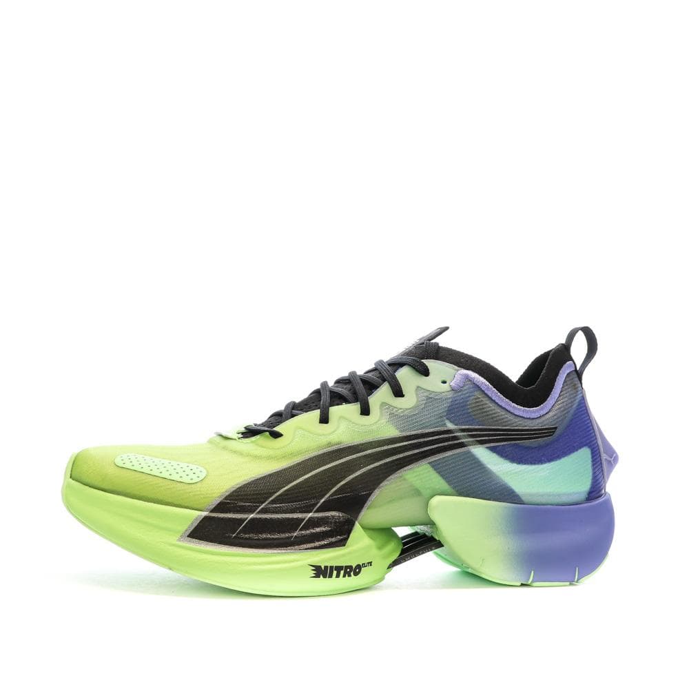 Chaussures de running Jaune/Bleu Femme Puma Fast Nitro 1