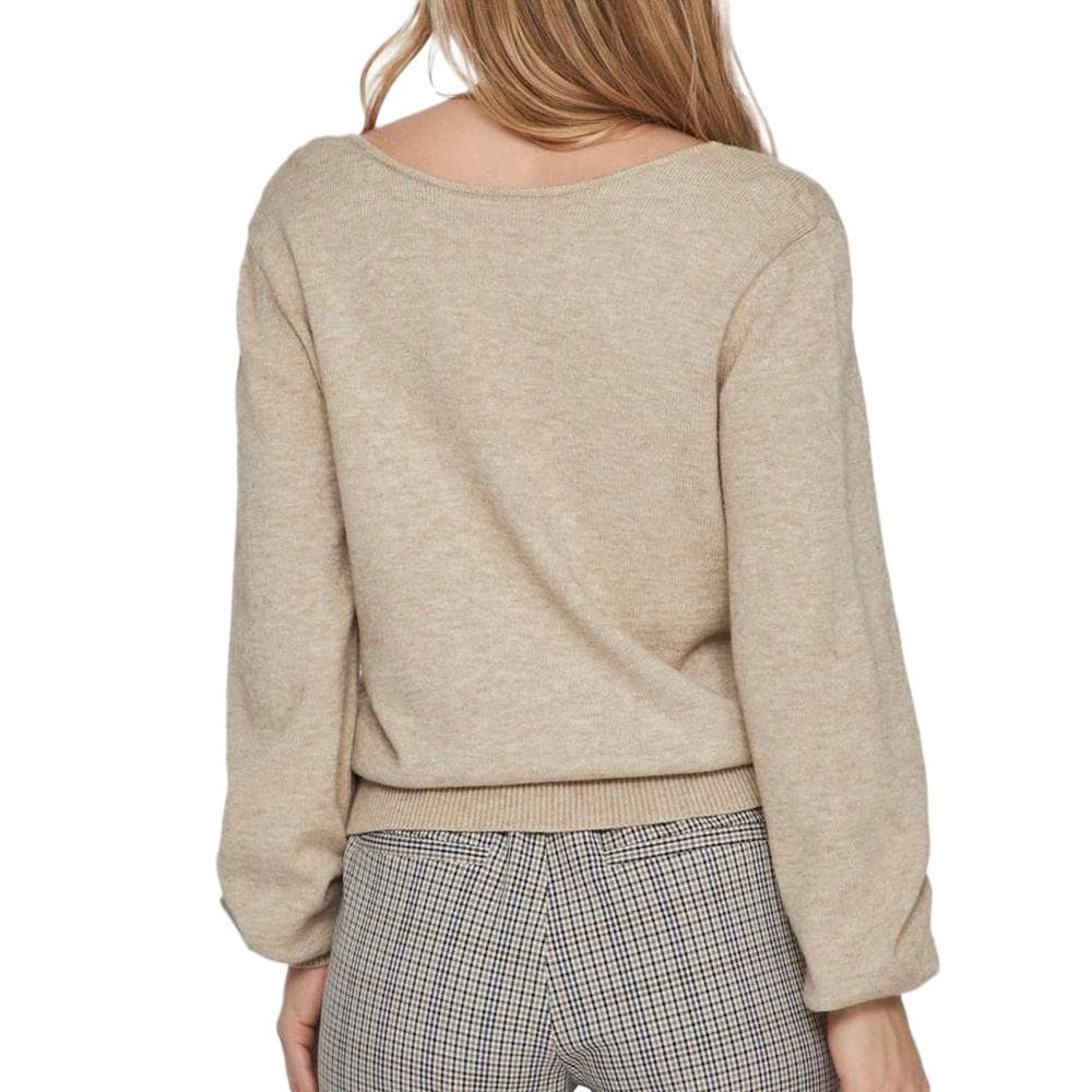 Pull Beige Femme Vila Viril Rev 2