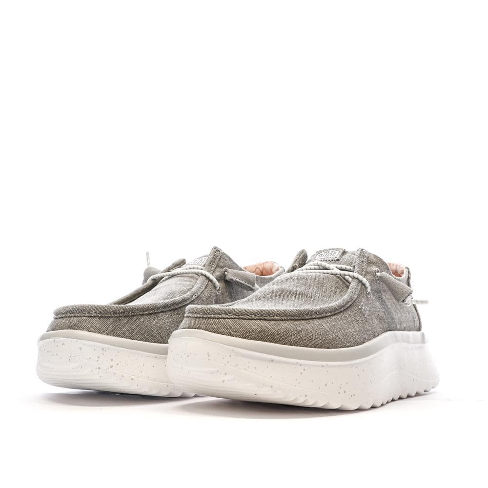 Chaussures Grises Femme Hey Dude Peak Chambra 6